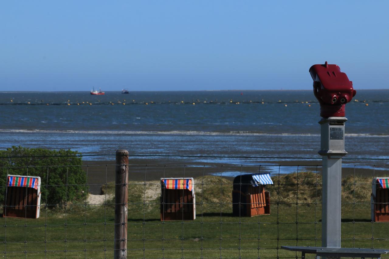 Ferienwohnung Nordseeblick Horumersiel Exterior foto